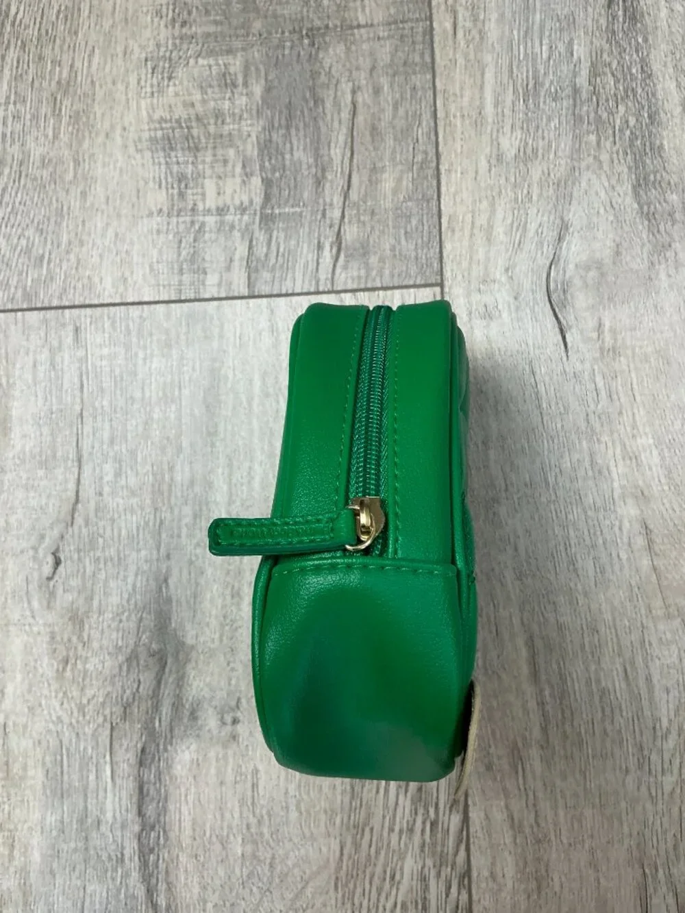 Bath & Body Works Green Turtle Mini Cosmetic Bag Makeup Case - Never Used
